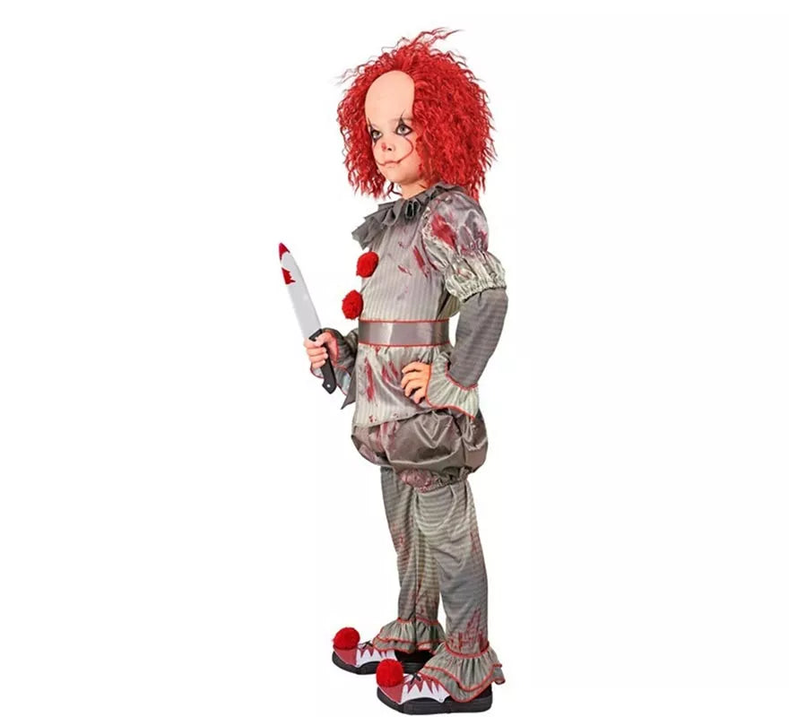 Translation missing: fr.Disfraz de Payaso Aterrador para niño