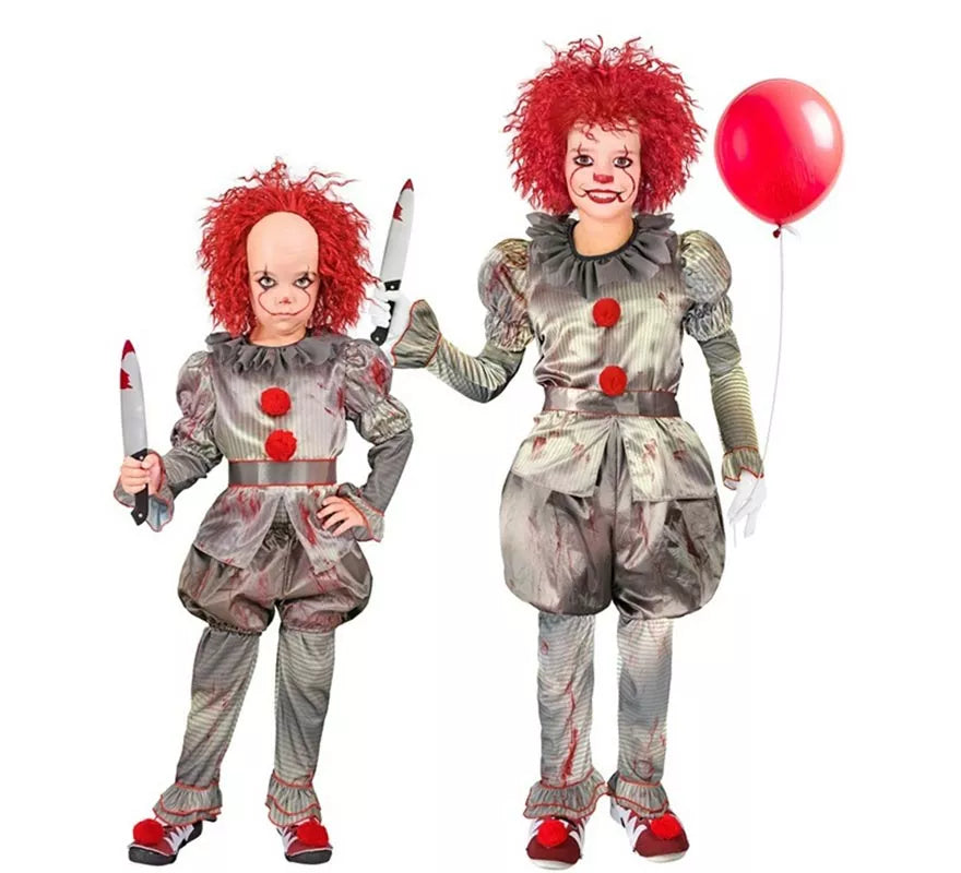 Disfraz de Payaso Aterrador para niño