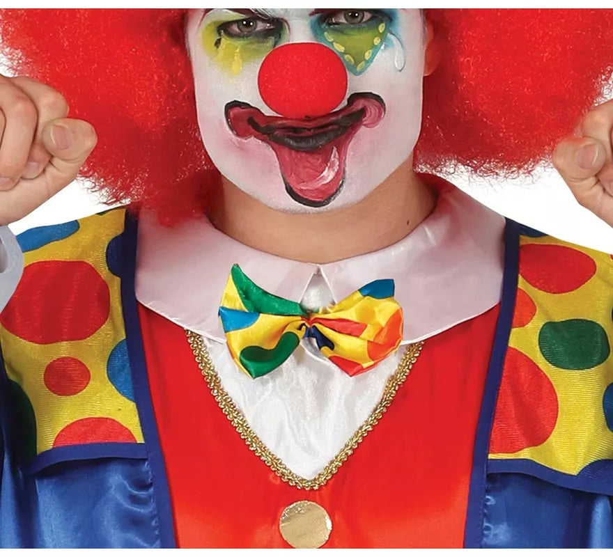 Disfraz de Payaso Chaqué Azul para hombre