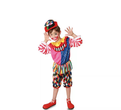 Disfraz de Payaso con Rombos para niño