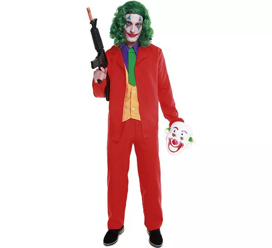 Translation missing: fr.Disfraz de Payaso Conflictivo para hombre