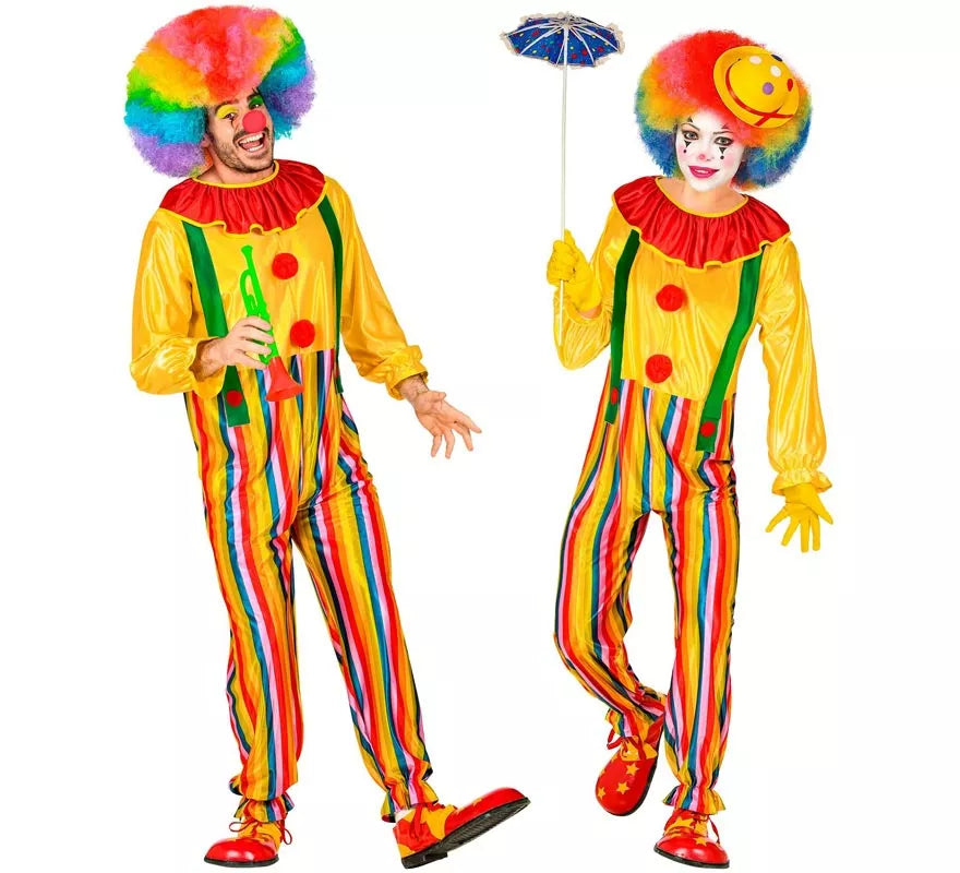 Translation missing: fr.Disfraz de Payaso de Circo para adulto
