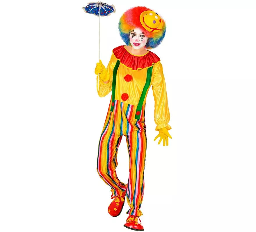 Translation missing: fr.Disfraz de Payaso de Circo para adulto