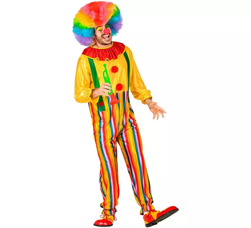 Translation missing: fr.Disfraz de Payaso de Circo para adulto