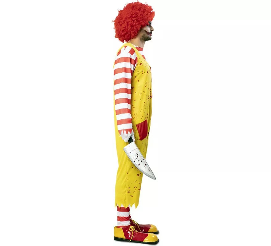 Translation missing: fr.Disfraz de Payaso de Hamburguesa Asesino para hombre
