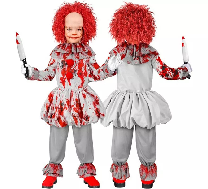 Translation missing: fr.Disfraz de Payaso de Terror Vintage para niños