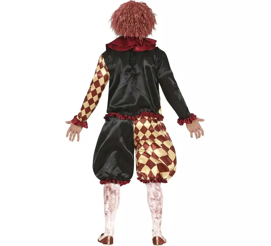 Translation missing: fr.Disfraz de Payaso del Horror a Cuadros para hombre