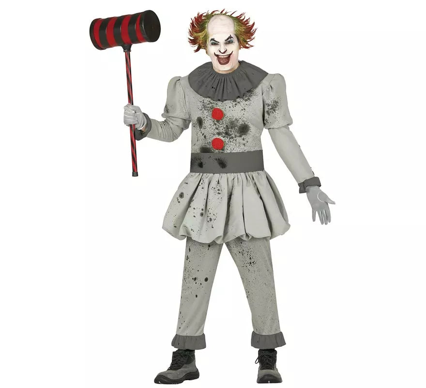 Translation missing: fr.Disfraz de Payaso del Miedo para hombre