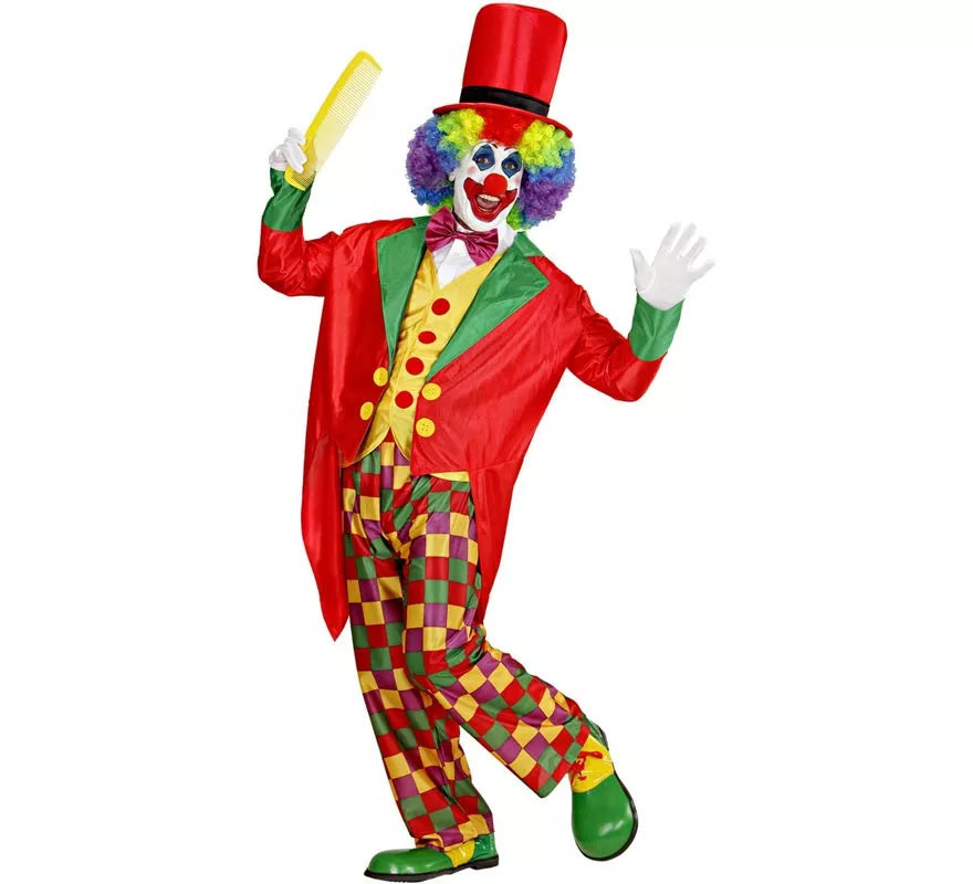 Translation missing: fr.Disfraz de Payaso Divertido para hombre