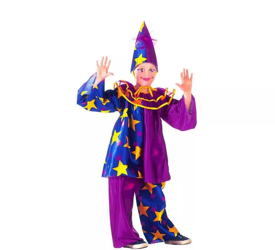 Translation missing: fr.Disfraz de Payaso Estrellas para niños y adolescentes