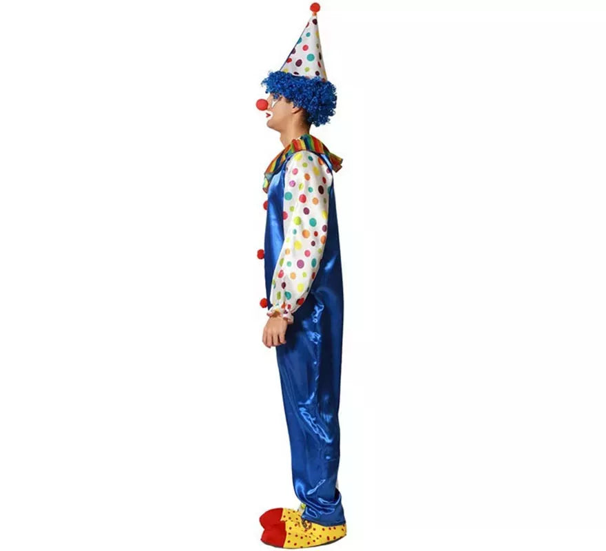 Translation missing: fr.Disfraz de Payaso festivo para adulto