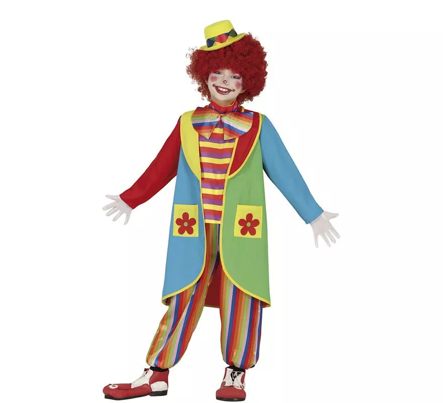 Translation missing: fr.Disfraz de Payaso Flowy para niños
