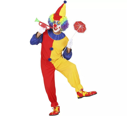 Disfraz de Payaso Gracioso para adulto