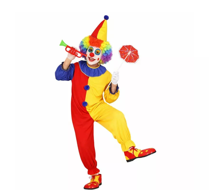 Translation missing: fr.Disfraz de Payaso Gracioso para adulto