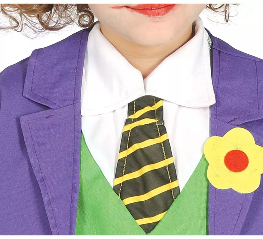 Translation missing: fr.Disfraz de Payaso Joker para niño