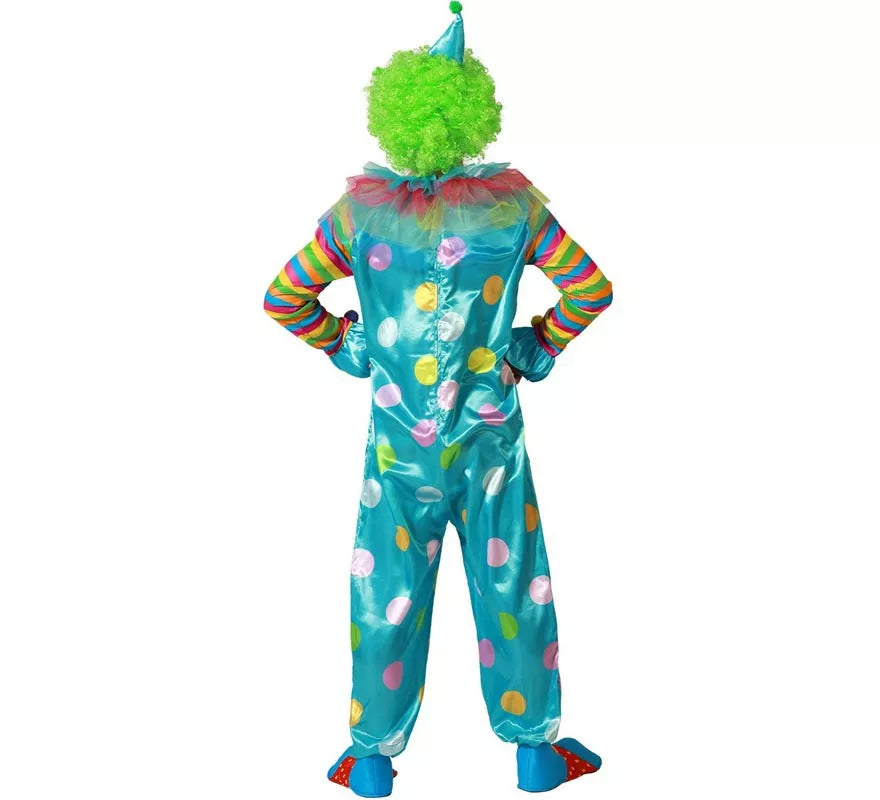 Translation missing: fr.Disfraz de Payaso multicolor para hombre