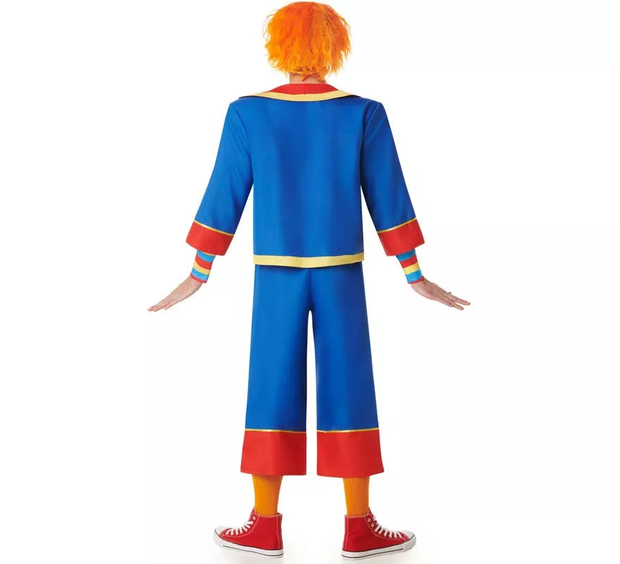 Translation missing: fr.Disfraz de Payaso Multicolor para hombre