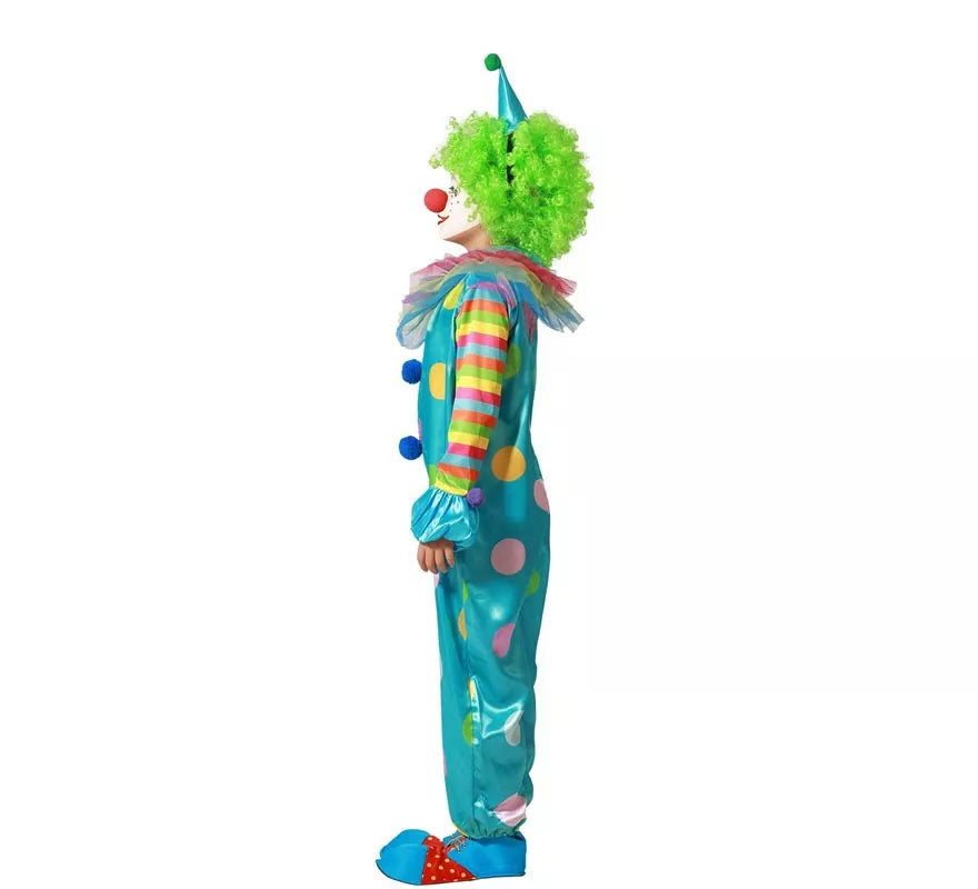 Translation missing: fr.Disfraz de Payaso multicolor para niño