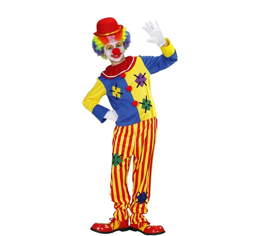 Translation missing: fr.Disfraz de Payaso Parches para niños y adolescentes