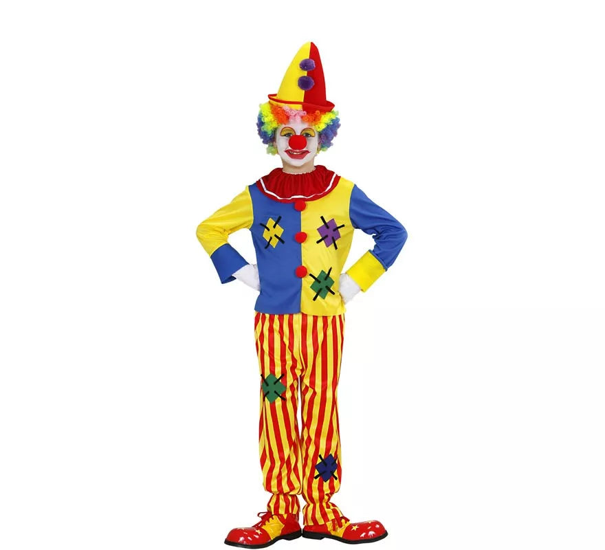 Translation missing: fr.Disfraz de Payaso Parches para niños y adolescentes
