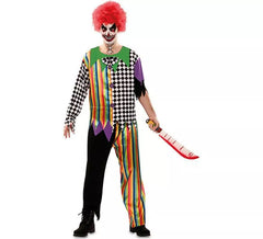 Déguisement de Clown Sinistre Multicouleur pour homme