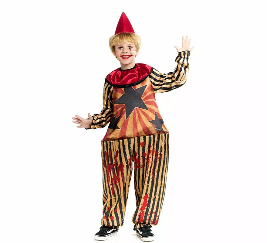 Translation missing: fr.Disfraz de Payaso Tenebroso para niño