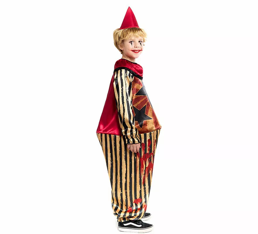 Translation missing: fr.Disfraz de Payaso Tenebroso para niño