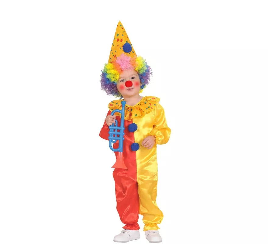 Disfraz de Payaso Tímido para niños y bebé