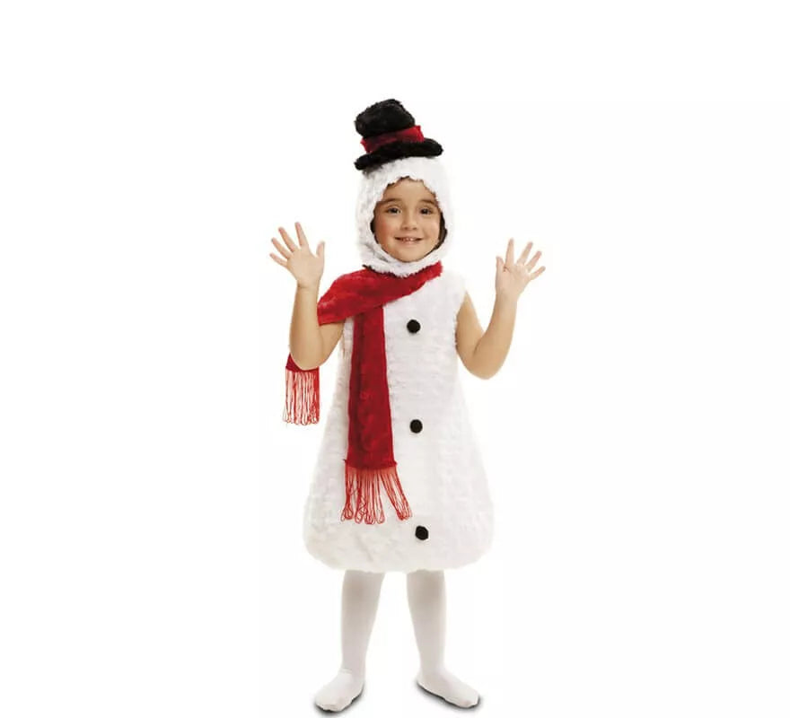 Translation missing: fr.Disfraz de Peluche Muñeco de Nieve para niños