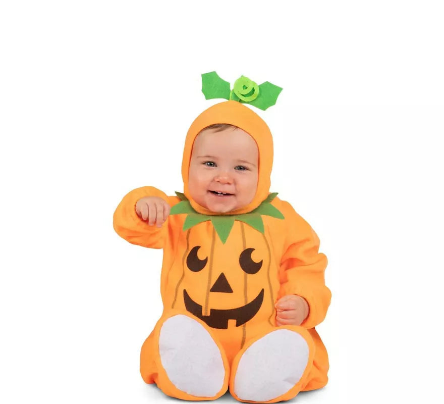 Translation missing: fr.Disfraz de Pequeña Calabaza sonriente para bebé y niño