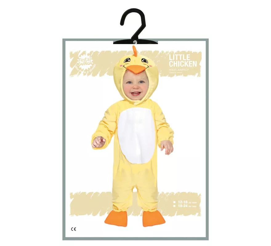 Translation missing: fr.Disfraz de Pequeño Pato Amarillo para bebé