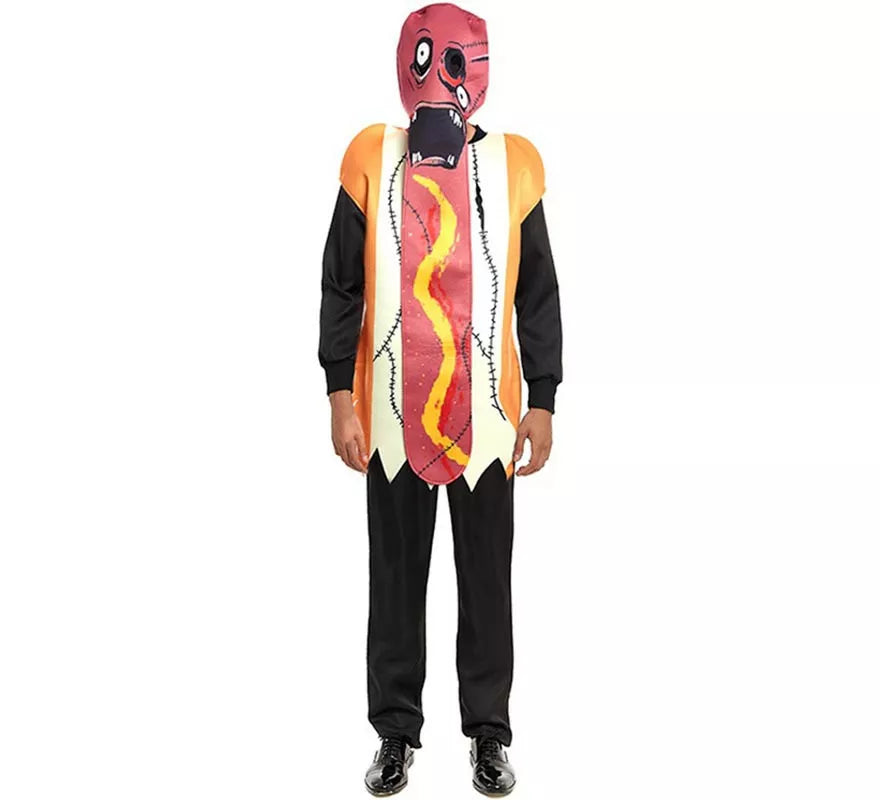 Translation missing: fr.Disfraz de Perrito Caliente Zombie para hombre
