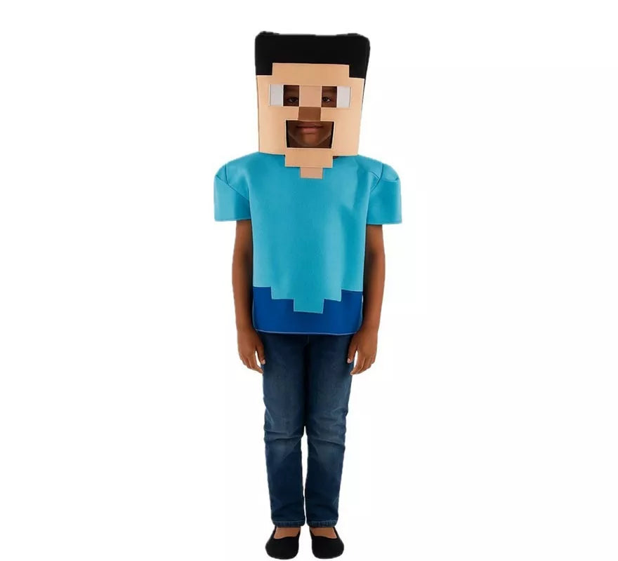 Translation missing: fr.Disfraz de Personaje Pixelado de Videojuego para niños