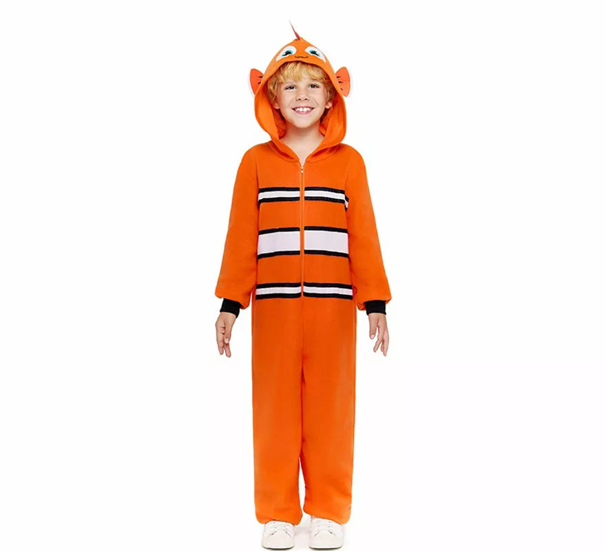 Translation missing: fr.Disfraz de Pez Payaso para niños