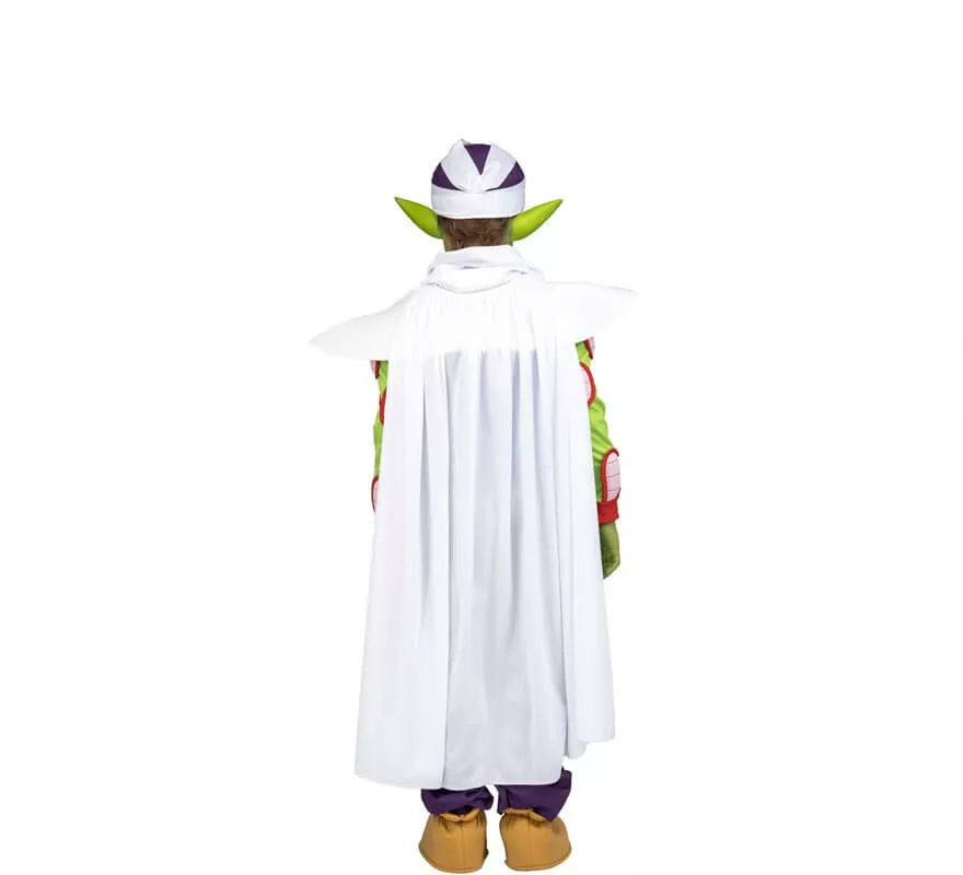 Translation missing: es.Disfraz de Piccolo de Dragon Ball con orejas y maquillaje para niño