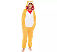 Costume de pyjama orange Aitor Akita pour homme