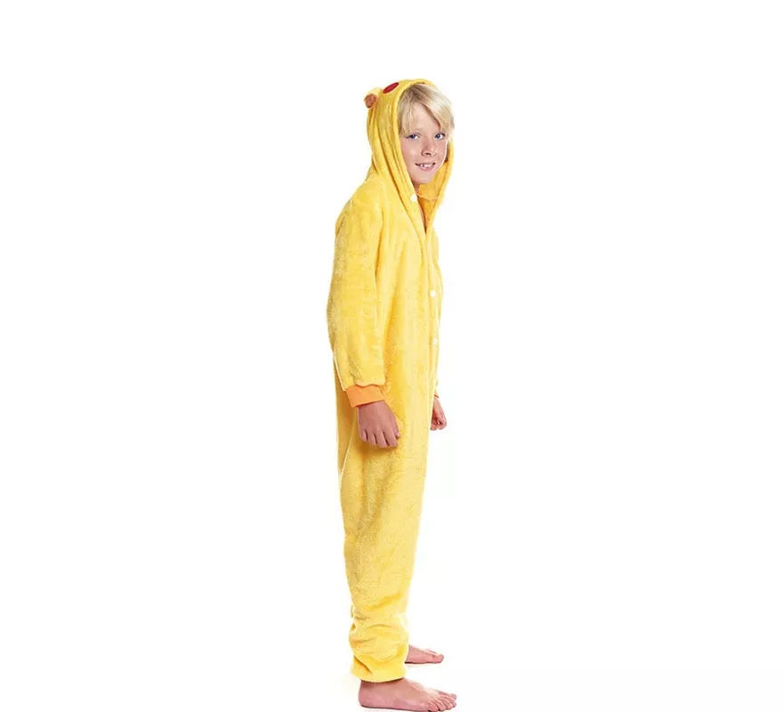 Translation missing: fr.Disfraz de Pijama Chinchilla eléctrica con capucha para niño
