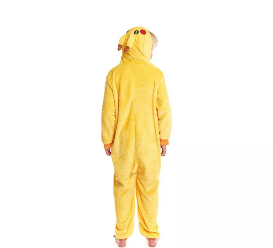 Translation missing: fr.Disfraz de Pijama Chinchilla eléctrica con capucha para niño