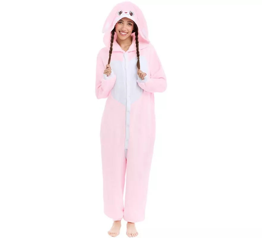 Translation missing: fr.Disfraz de Pijama Conejo Amor para adulto