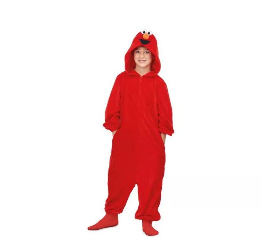 Translation missing: fr.Disfraz de Pijama de Elmo de Barrio Sésamo para niños