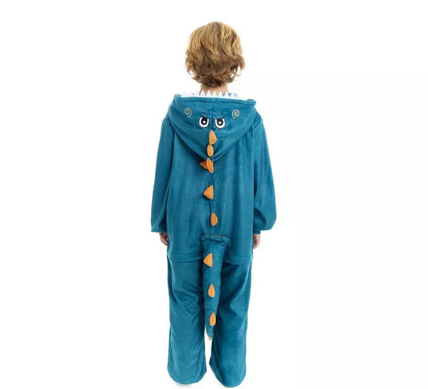 Translation missing: fr.Disfraz de Pijama Dinosaurio Estegosaurio para niños