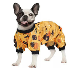 Costume de pyjama Happy Pumpkin pour chiens