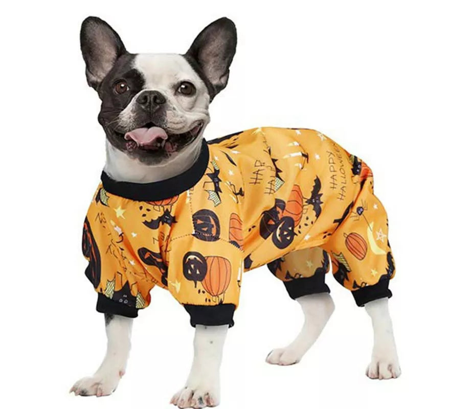 Translation missing: fr.Disfraz de Pijama Happy Calabaza para perro