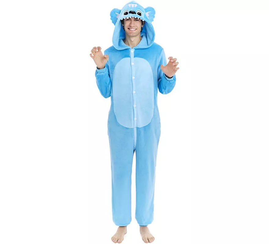 Translation missing: fr.Disfraz de Pijama Koala Galáctico para adulto
