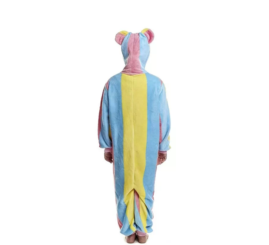 Translation missing: fr.Disfraz de Pijama Llama multicolor con capucha para niño