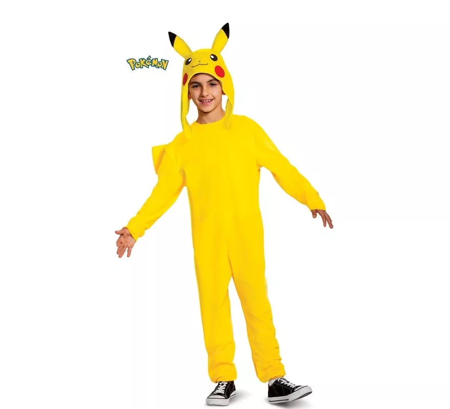 Translation missing: fr.Disfraz de Pikachu Deluxe de Pokemon para niños