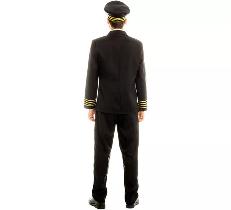 Translation missing: fr.Disfraz de Piloto Capitán de Vuelo para hombre