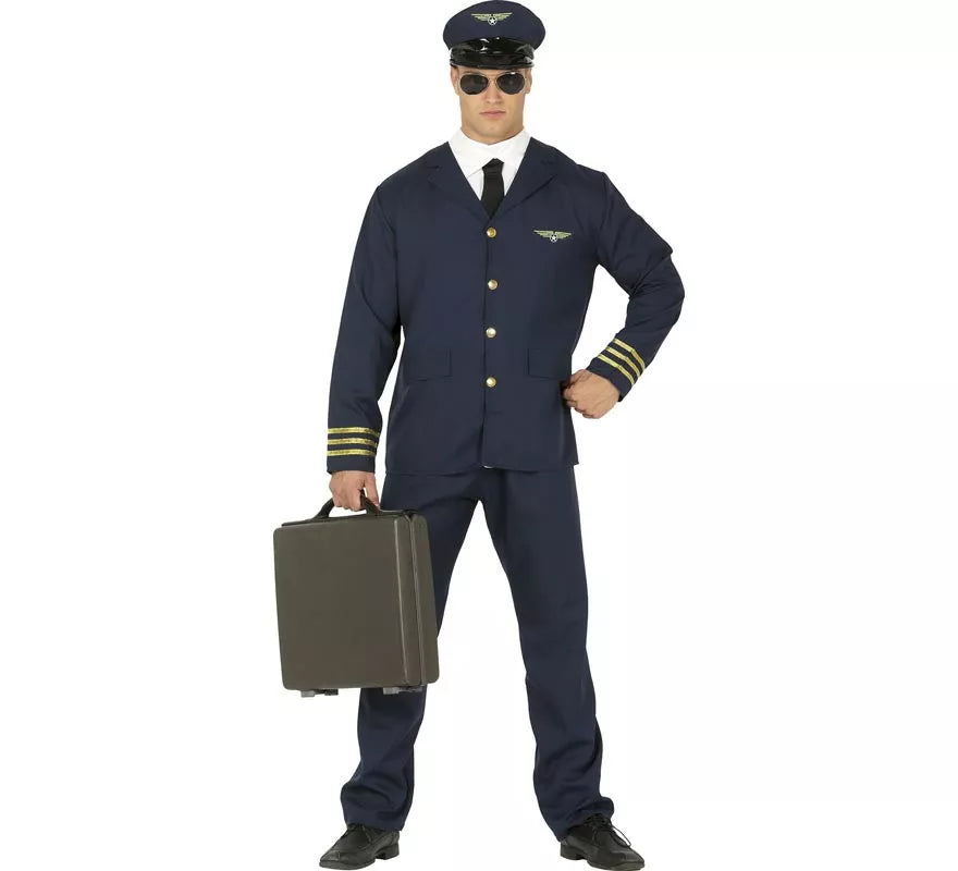 Translation missing: fr.Disfraz de Piloto de Avión para hombre