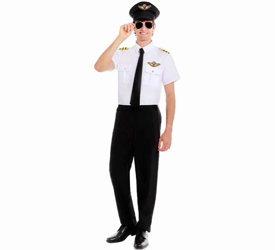 Translation missing: fr.Disfraz de Piloto de Avión para hombre