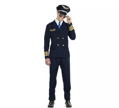 Déguisement de pilote d'avion pour homme